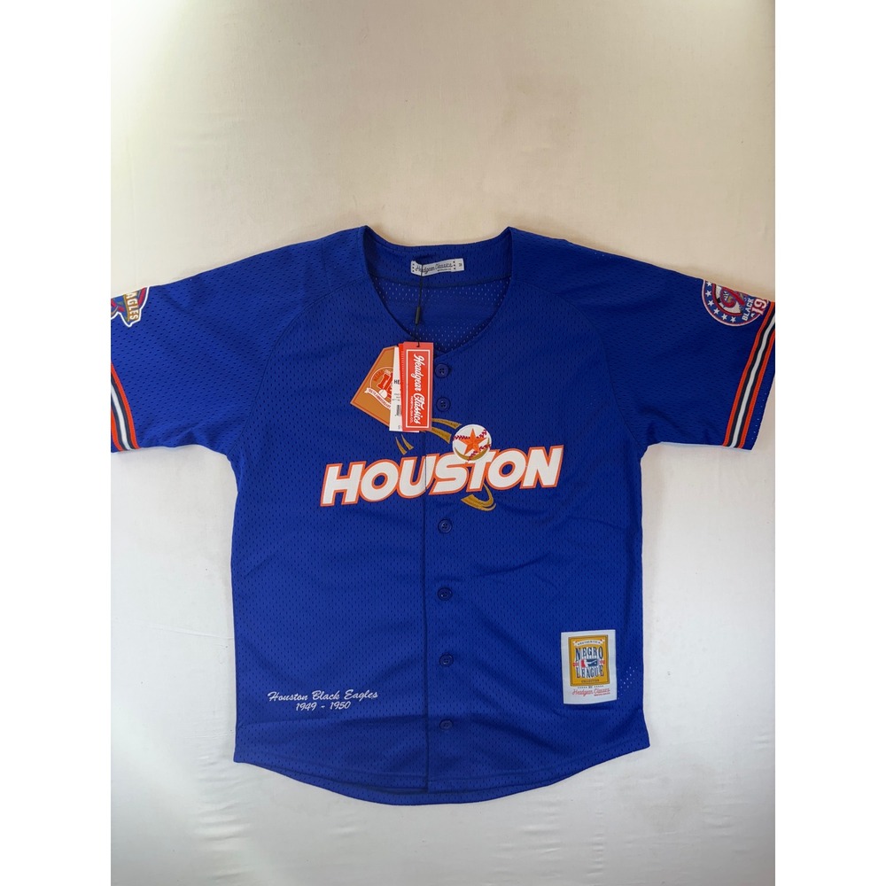 Headgear Classics Houston Black Eagles Negro League Jersey Blue HGNL119 M sports